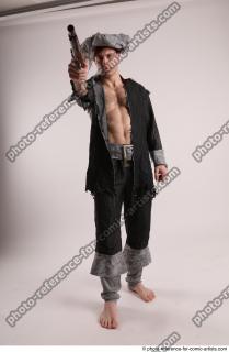  JACK PIRATE STANDING POSE WITH GUN